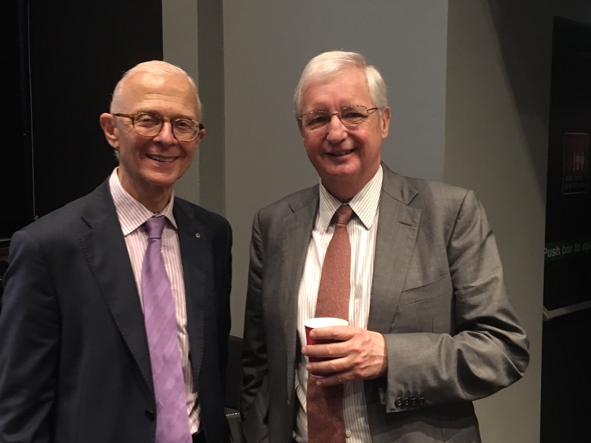Professor Henry Brodaty and Michael Still (Chairman SESLHD)