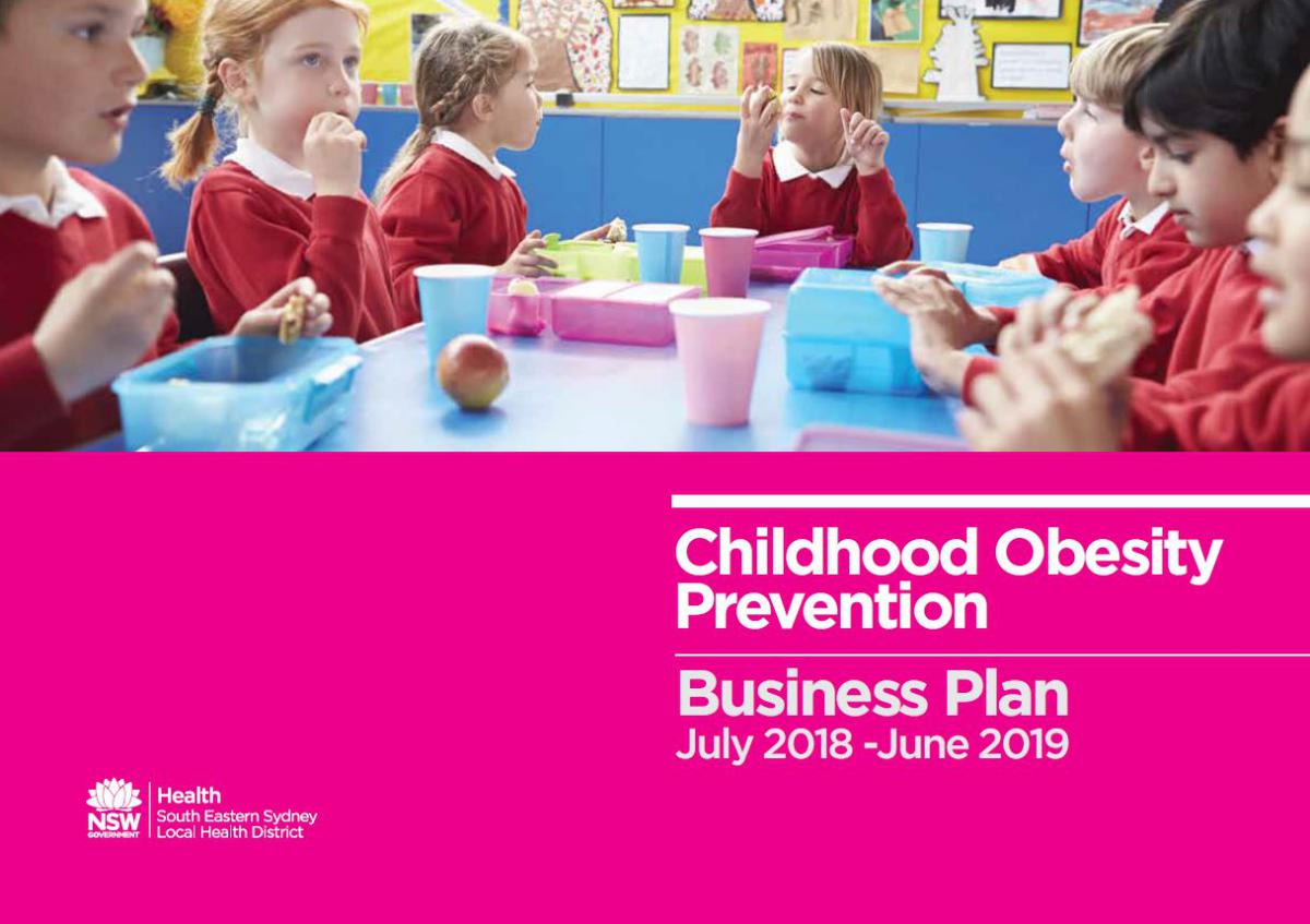 Childhood Obesity Prevention Business Plan